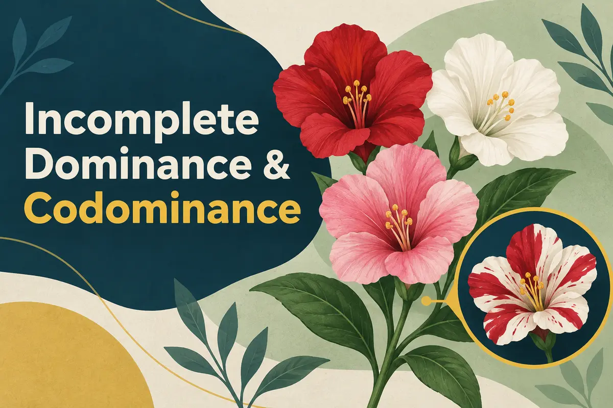 Incomplete Dominance and Codominance
