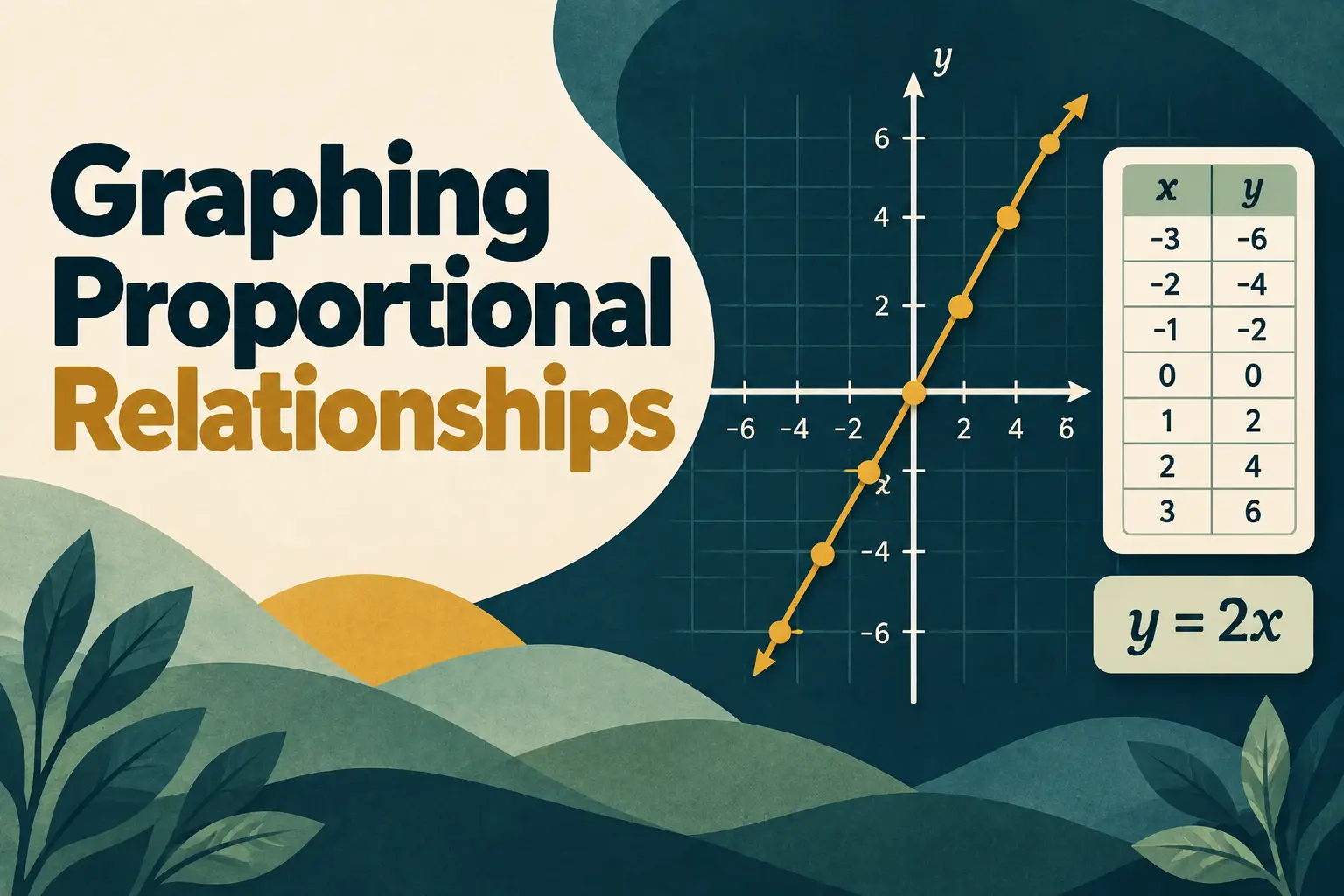 Graphing Proportional Relationships