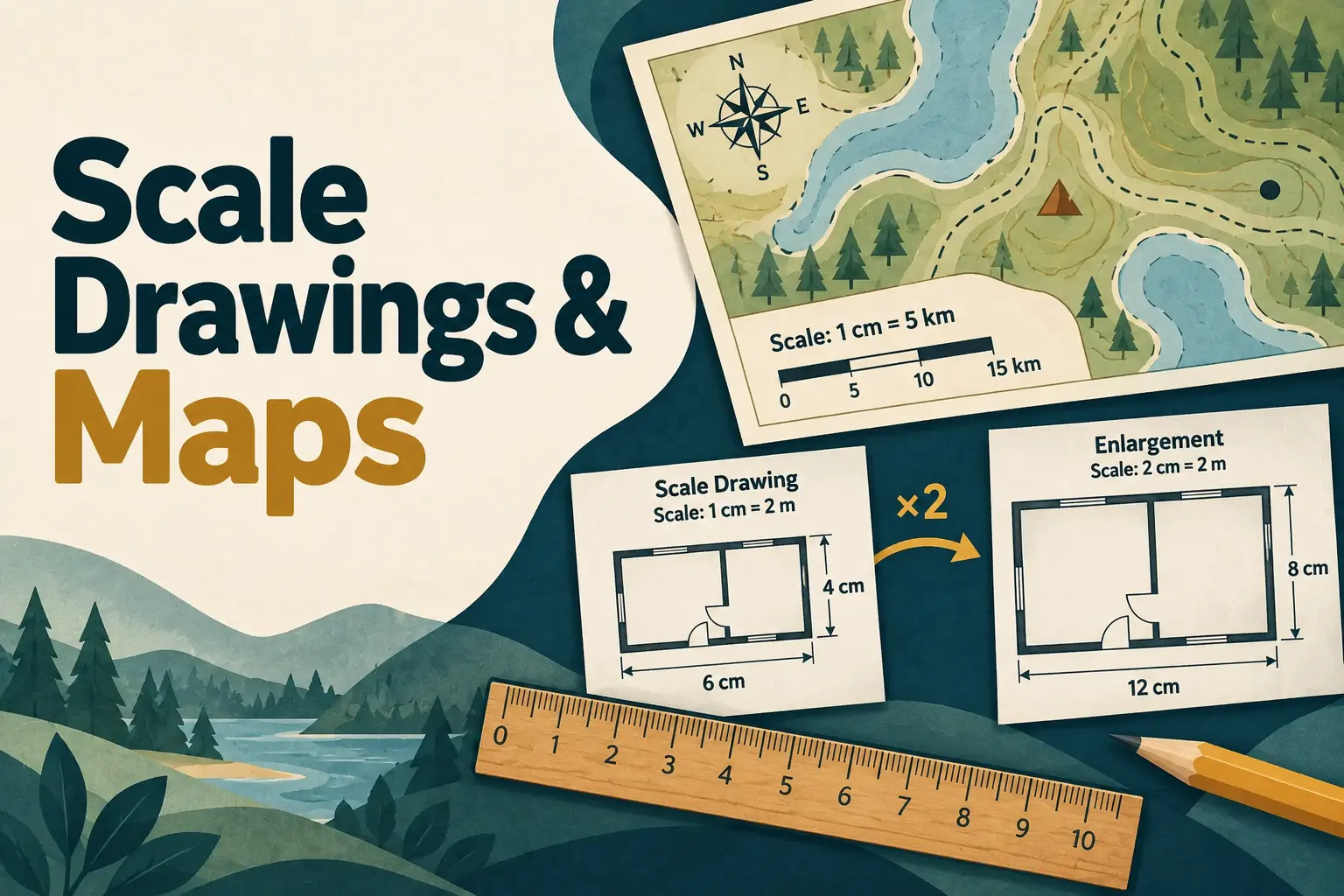 Scale Drawings & Maps