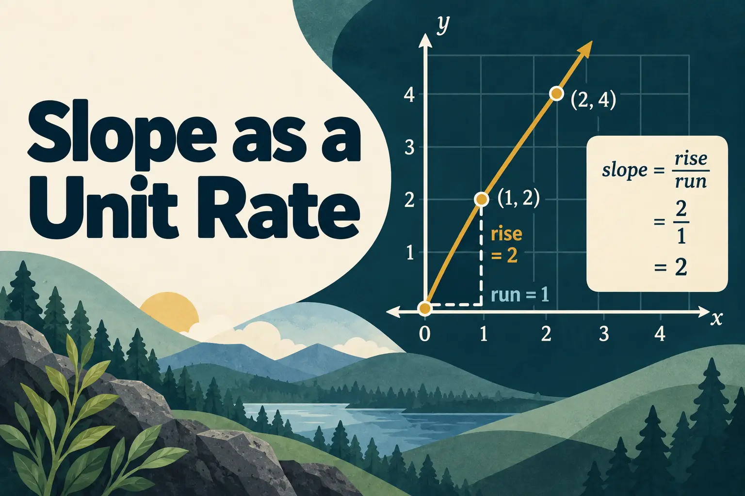 Slope as a Unit Rate
