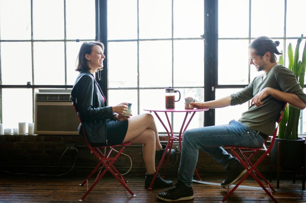 Blind coffee date