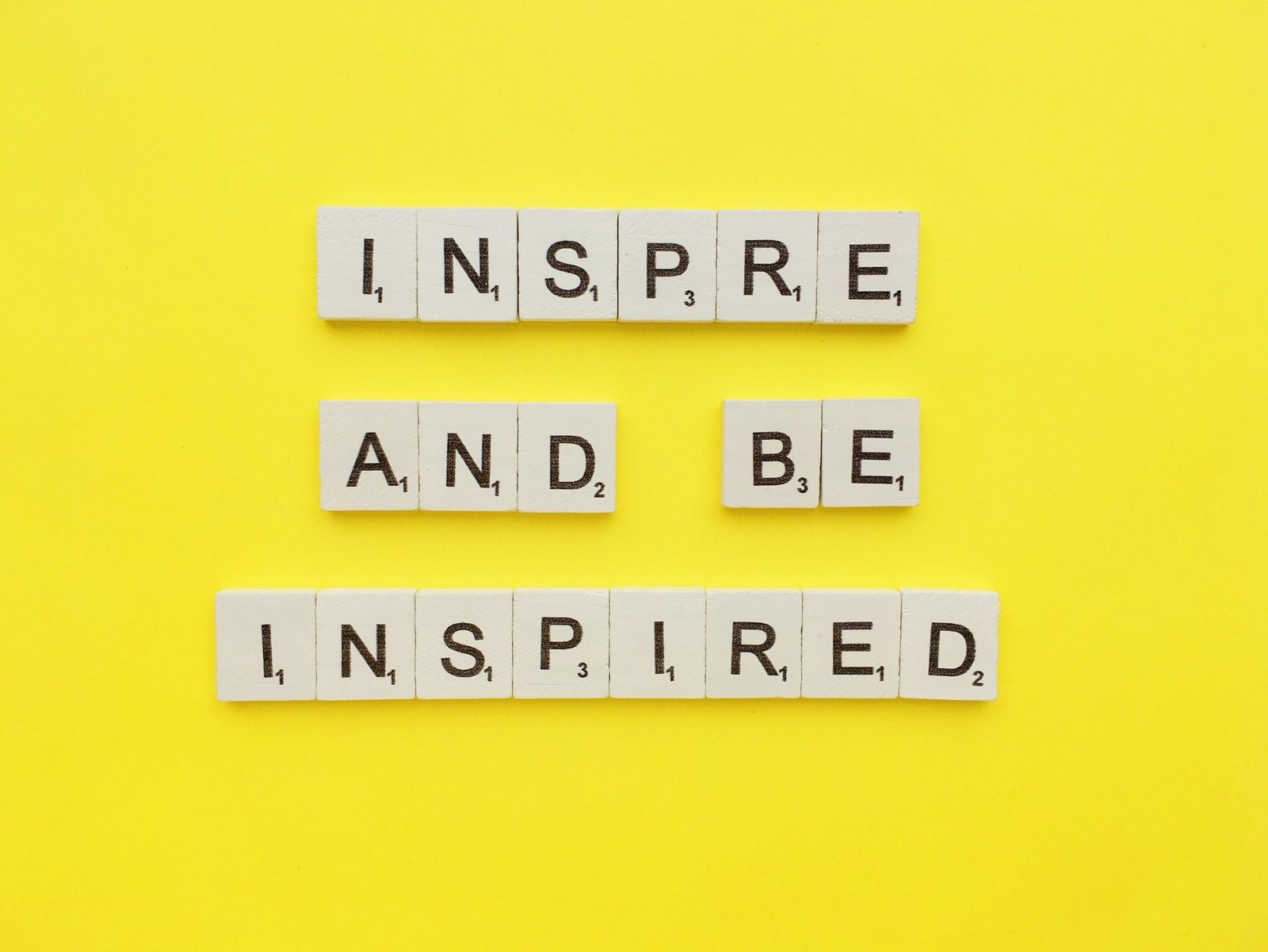 Inspire and be inspired